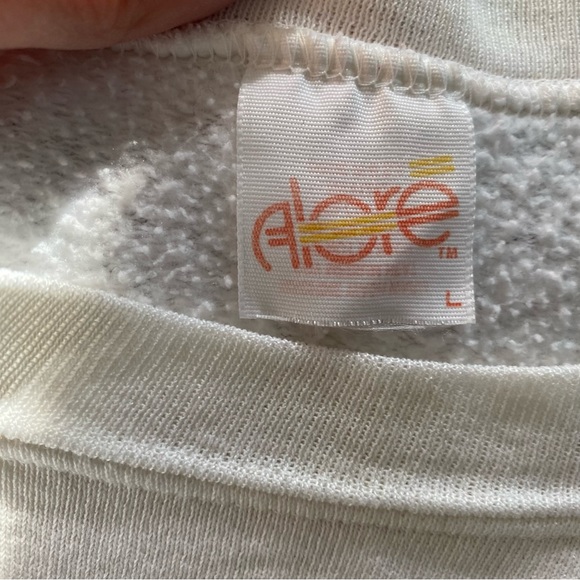 Vintage 90’s Sunflower & Gingham Plaid Sweatshirt from Vicki Melhart - Picture 5 of 7